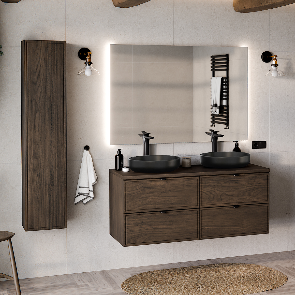 Cmd_Elias_bois_fonce_ensemble_meuble_double_vasque_120cm_colonne_salle_de_bain