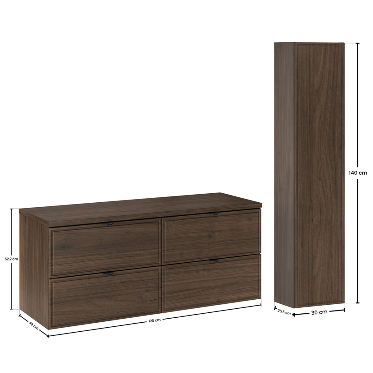 Cmd_Elias_bois_fonce_ensemble_meuble_sous_vasque_120cm_colonne_dimensions