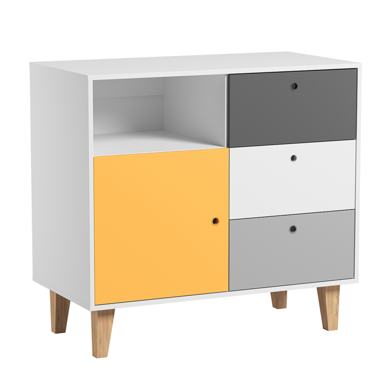 Commode à langer Vox Concept Jaune