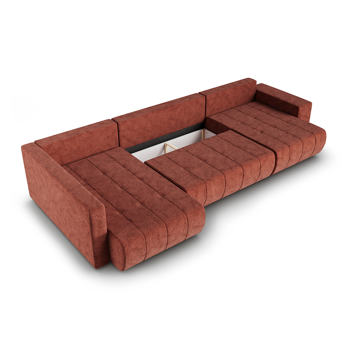 petits-meubles_Canapé_U_5_places_convertible_coffre_Sergio_Terracotta_4
