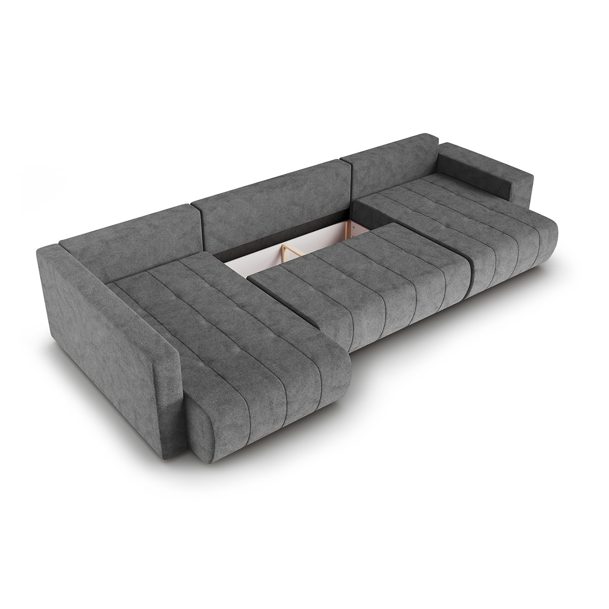 petits-meubles_Canapé_U_5_places_convertible_coffre_Sergio_Gris_foncé_3