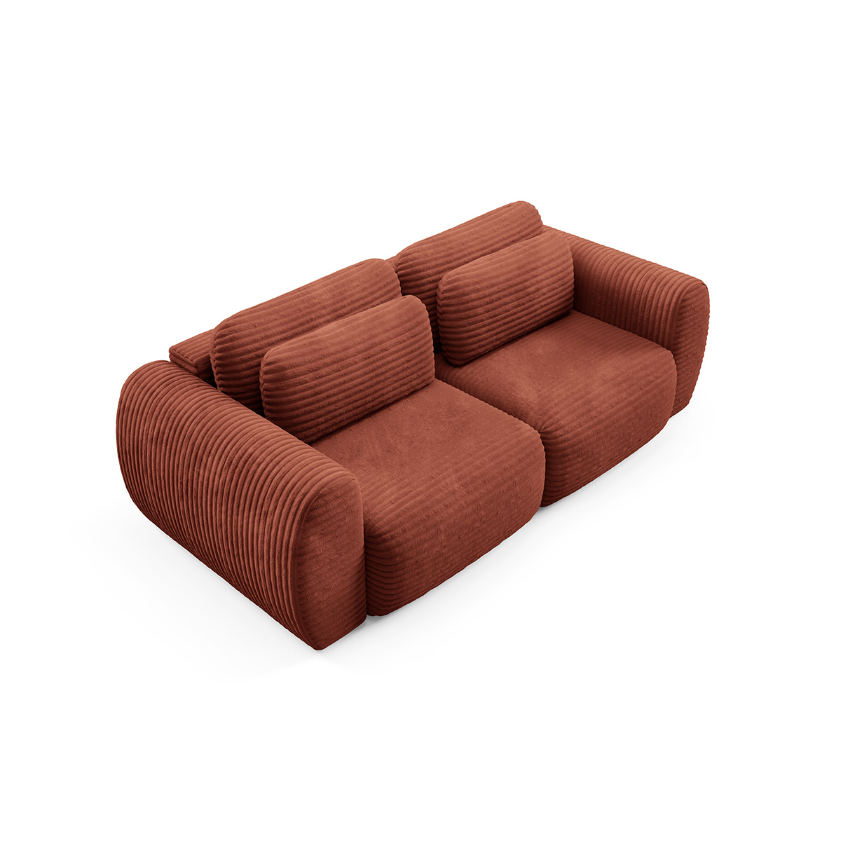 petits-meubles_Canapé_convertible_3_places_avec_coffre_Camilla_Terracotta_3