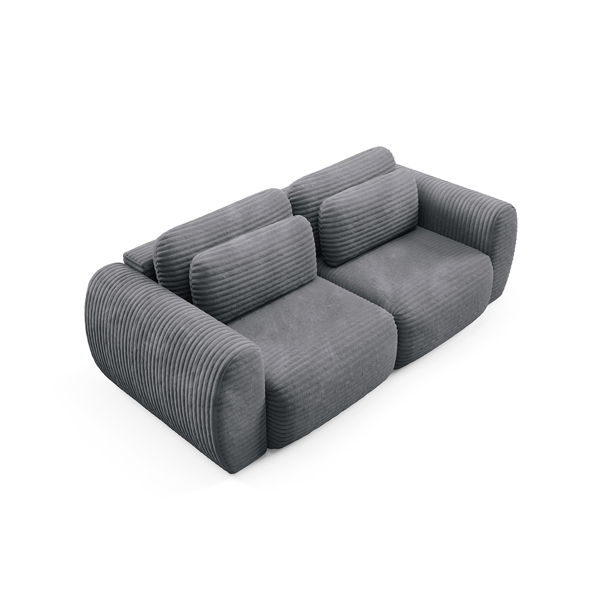 petits-meubles_Canapé_convertible_3_places_avec_coffre_Camilla_Gris_foncé_3