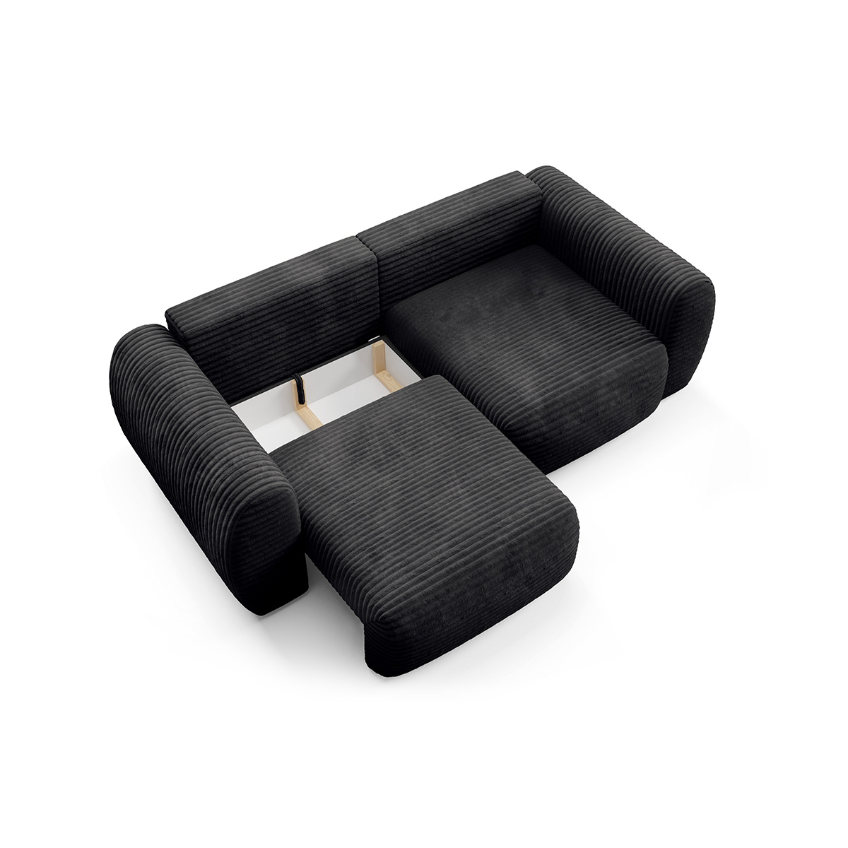 petits-meubles_Canapé_convertible_3_places_avec_coffre_Camilla_Noir_4