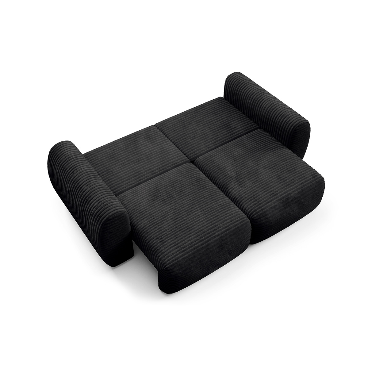 petits-meubles_Canapé_convertible_3_places_avec_coffre_Camilla_Noir_6