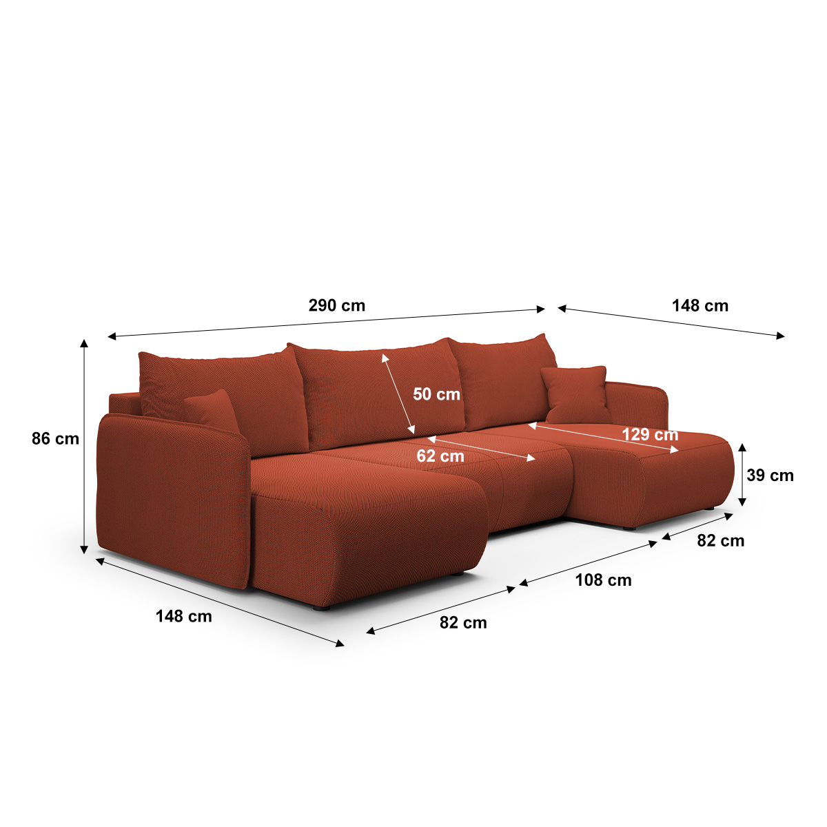 petits-meubles_Canapé_U_5_places_convertible_coffre_Claudio_Rouge_bordeaux_5