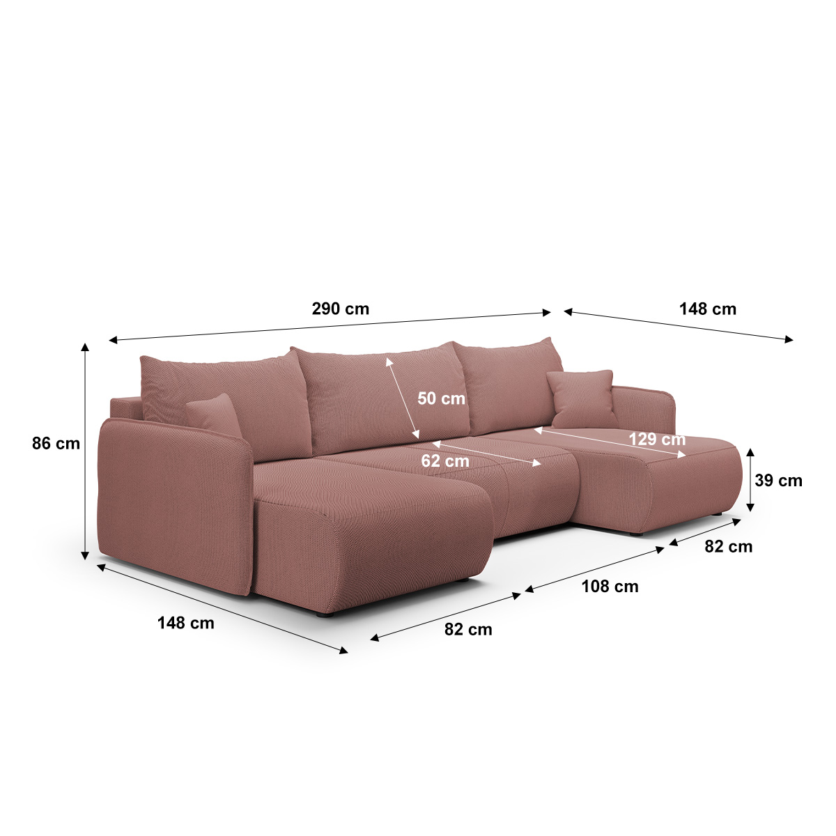 petits-meubles_Canapé_U_5_places_convertible_coffre_Claudio_Rose_5