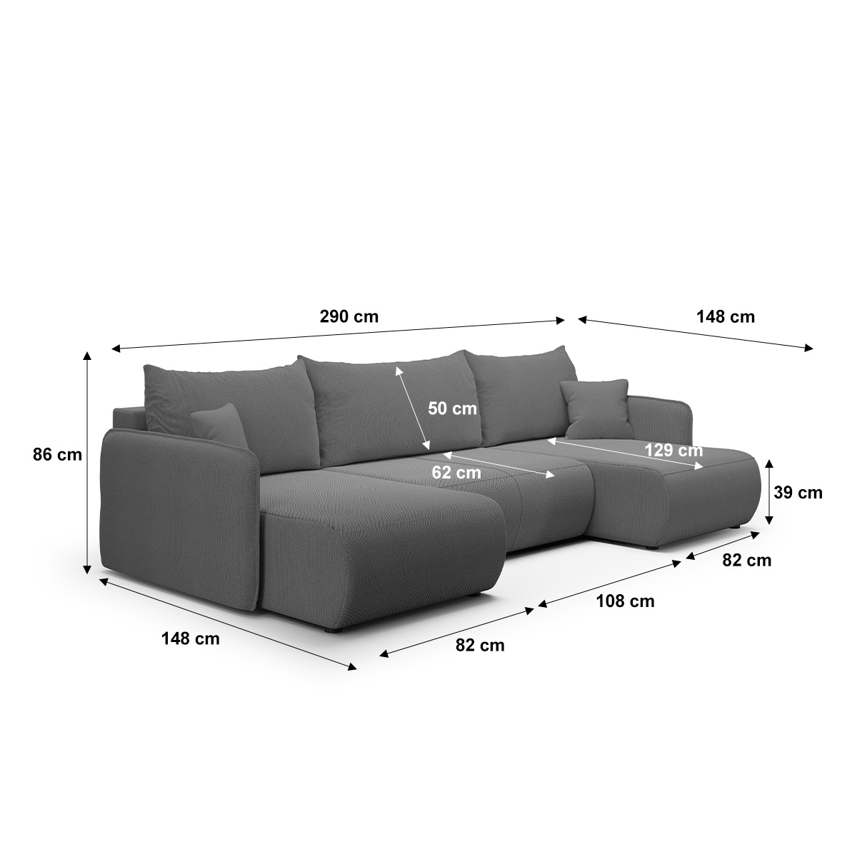 petits-meubles_Canapé_U_5_places_convertible_coffre_Claudio_Gris_foncé_5