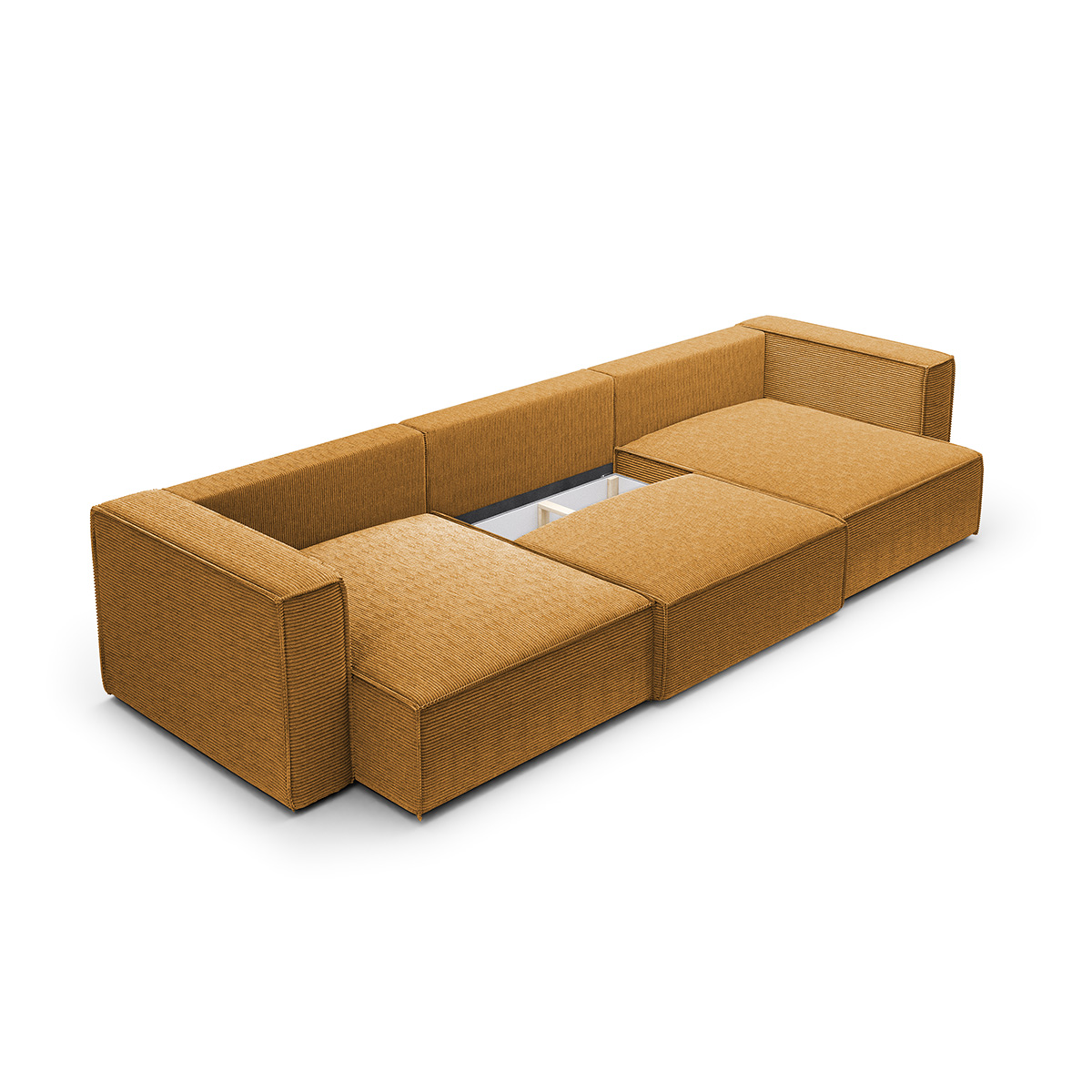 petits-meubles_Canapé_U_5_places_convertible_coffre_Jimmy_Jaune_3