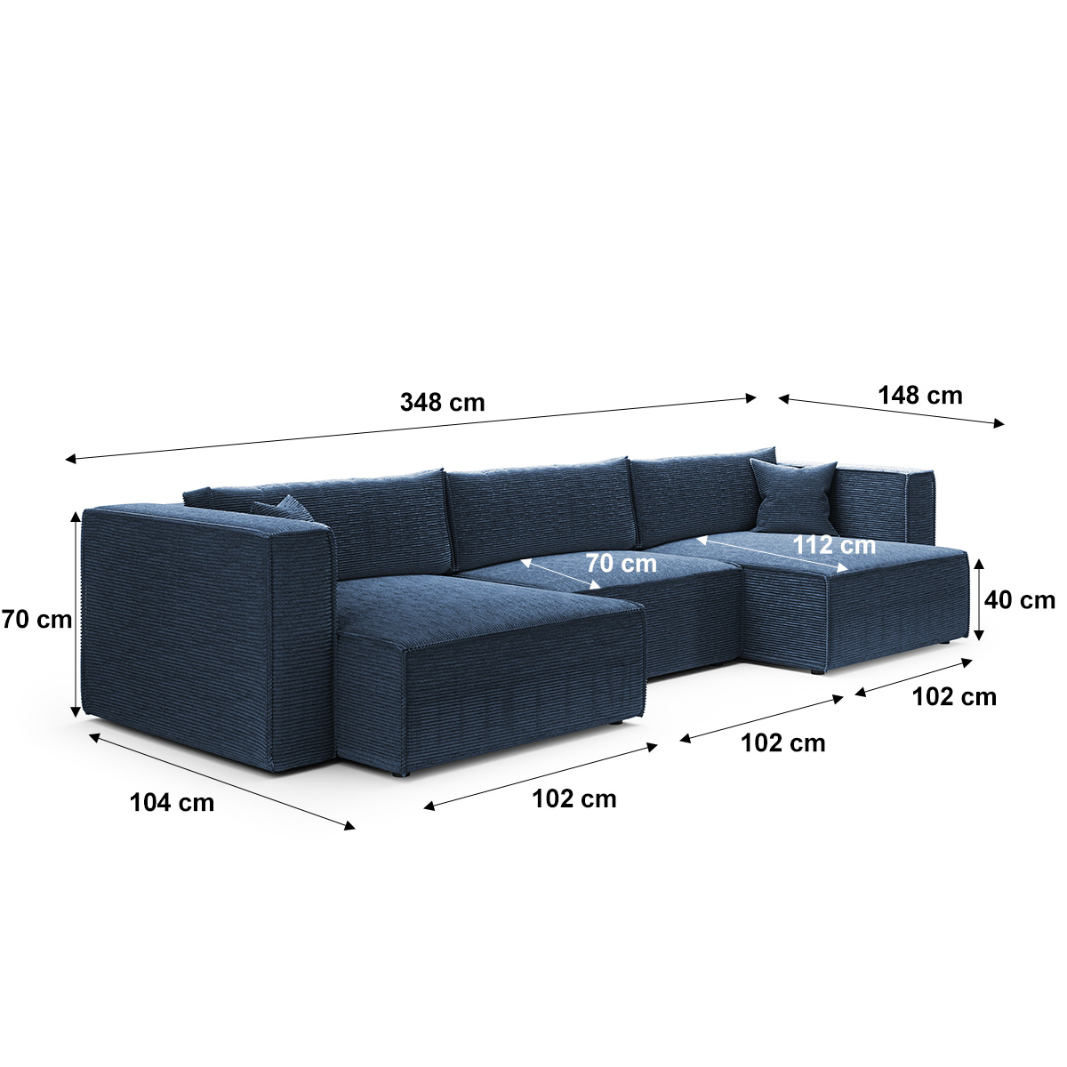 petits-meubles_Canapé_U_5_places_convertible_coffre_Jimmy_Bleu_5