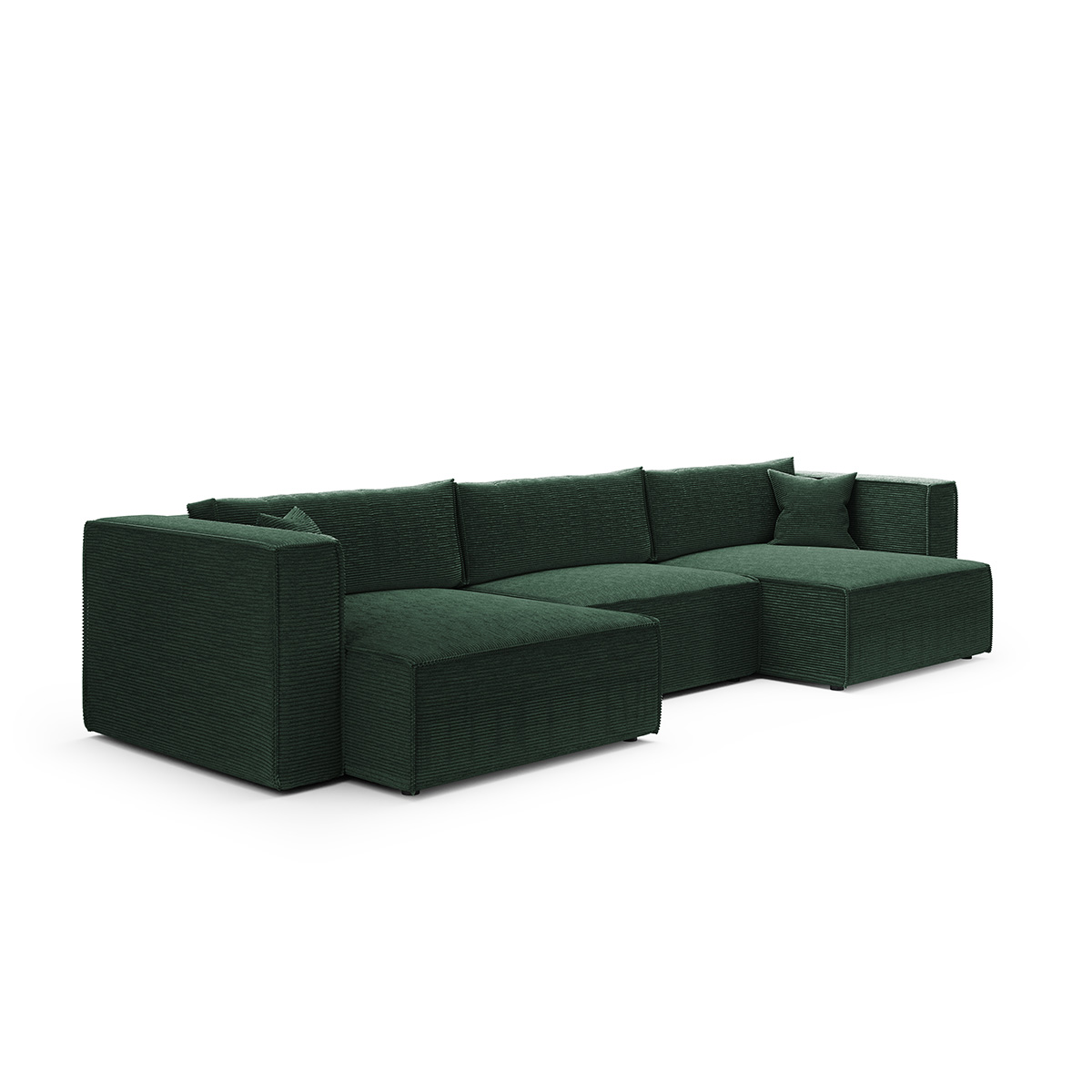 petits-meubles_Canapé_U_5_places_convertible_coffre_Jimmy_Vert_sapin_2