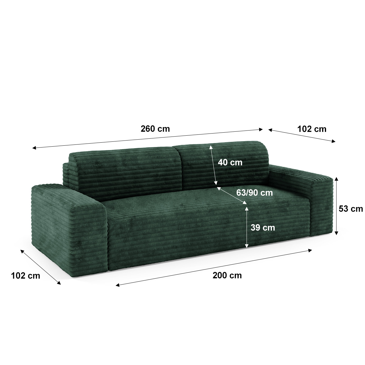 petits-meubles_Canapé_convertible_3_places_avec_coffre_Fabio_Vert_6