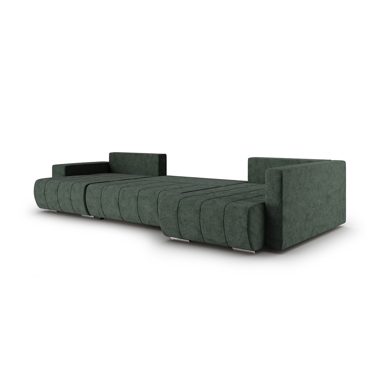 petits-meubles_Canapé_U_5_places_convertible_coffre_Sergio_droit_Vert_4