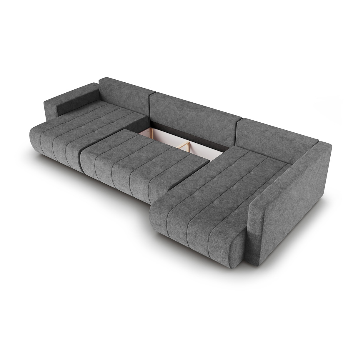 petits-meubles_Canapé_U_5_places_convertible_coffre_Sergio_droit_Gris_foncé_3