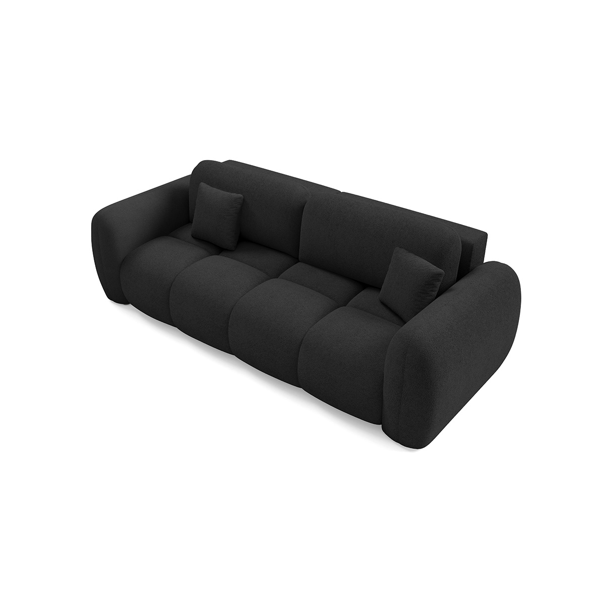 Petits-Meubles_Canapé_droit_convertible_3_places_avec_coffre_Livio_Noir_4