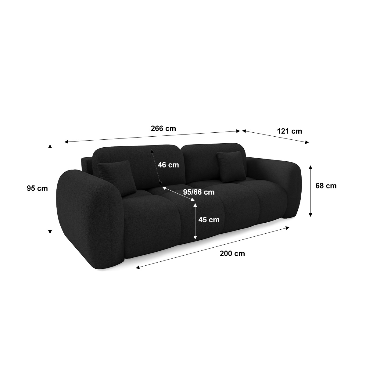 Petits-Meubles_Canapé_droit_convertible_3_places_avec_coffre_Livio_Noir_8