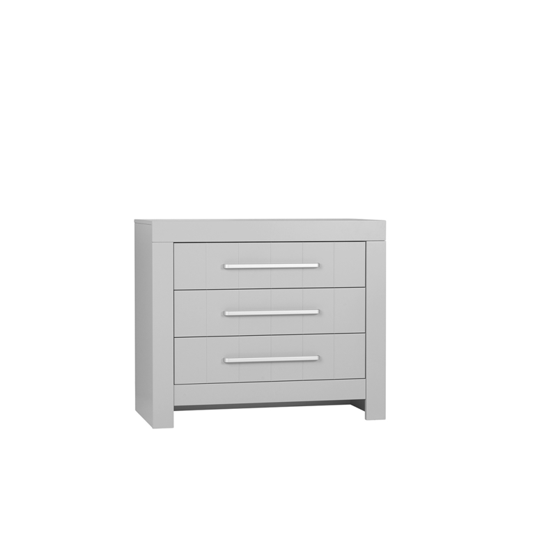 Commode 3 tiroirs Pinio Calmo Gris