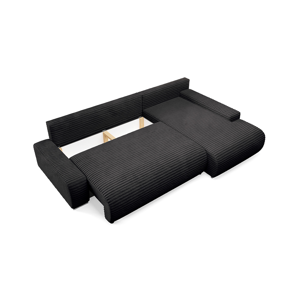 Petits-Meubles_Canapé_dangle_droit_convertible_3_places_avec_coffre_Ivana_Noir_4