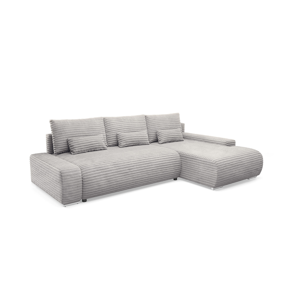 Petits-Meubles_Canapé_dangle_droit_convertible_3_places_avec_coffre_Ivana_Gris_clair_2