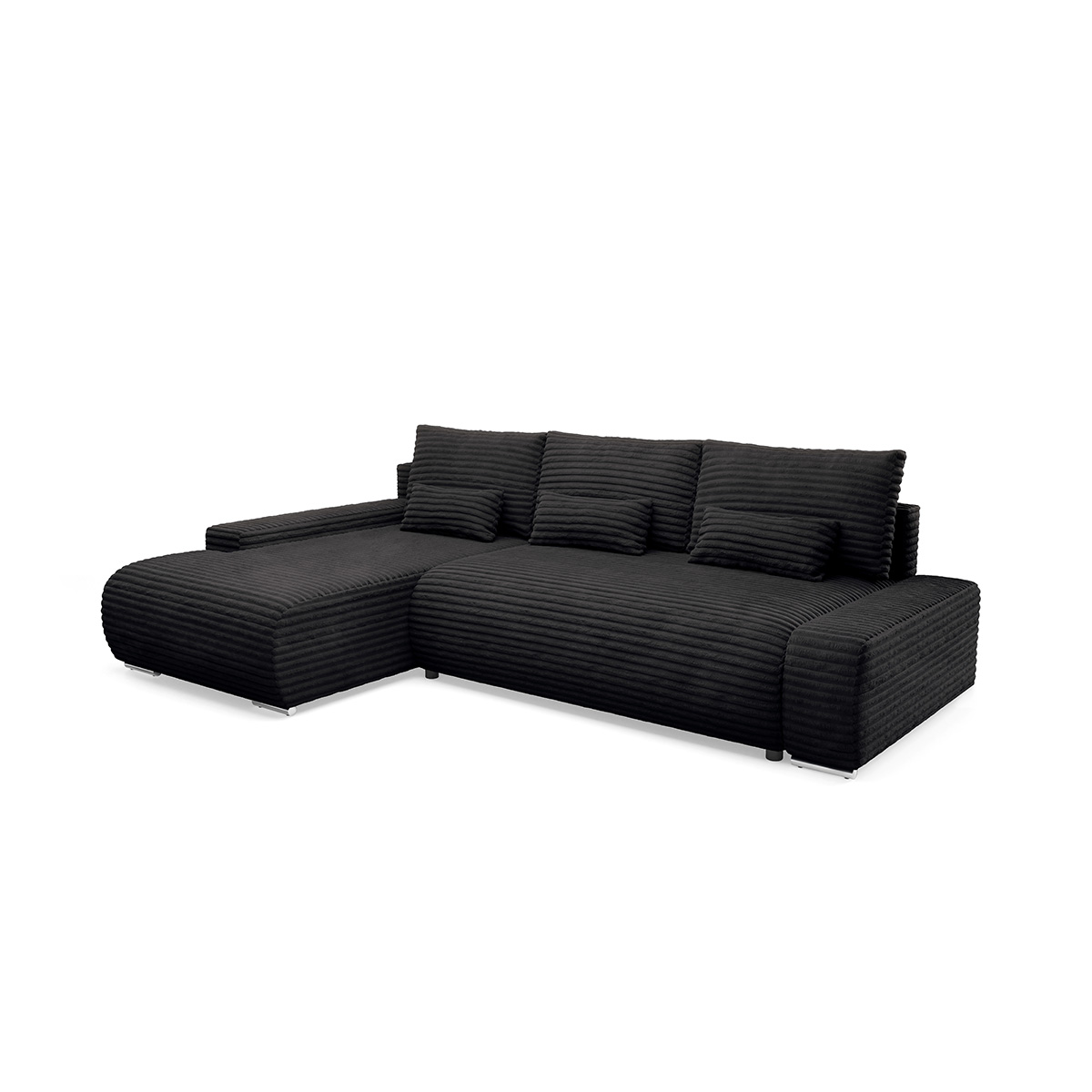 Petits-Meubles_Canapé_dangle_gauche_convertible_3_places_avec_coffre_Ivana_Noir_2