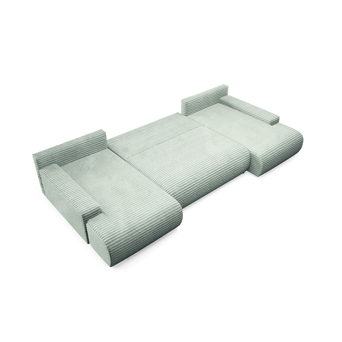 Petits-Meubles_Canapé_en_U_4_places_convertible_avec_coffre_Ivana_Vert_clair_5