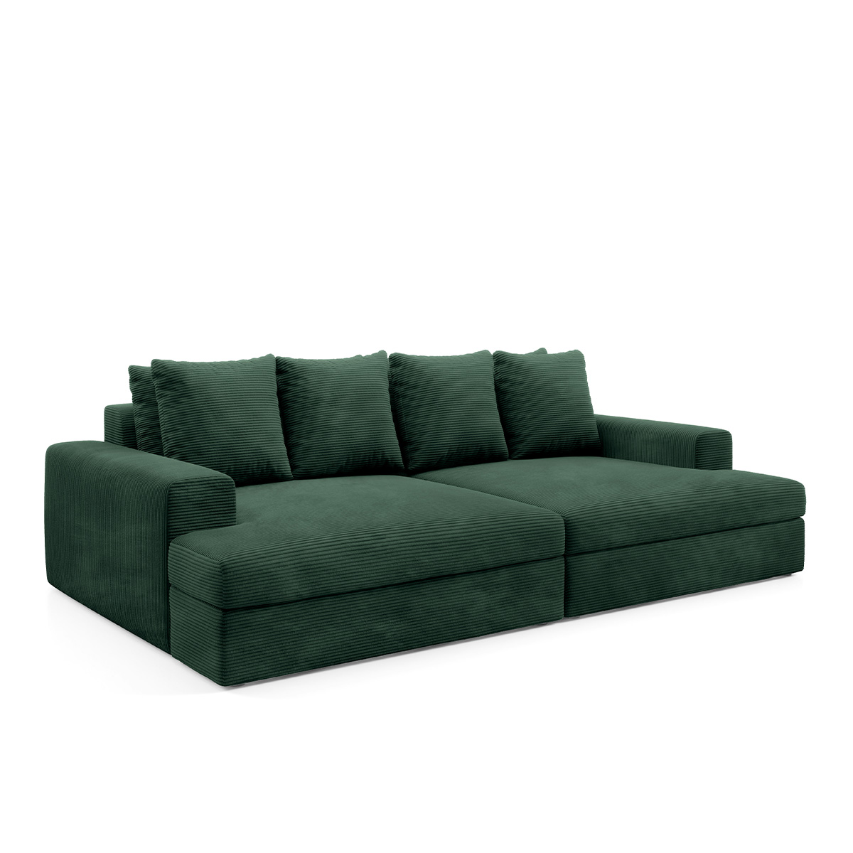 Petits-Meubles_Canapé_droit_3_places_assise_profonde_Paola_Vert_sapin_2