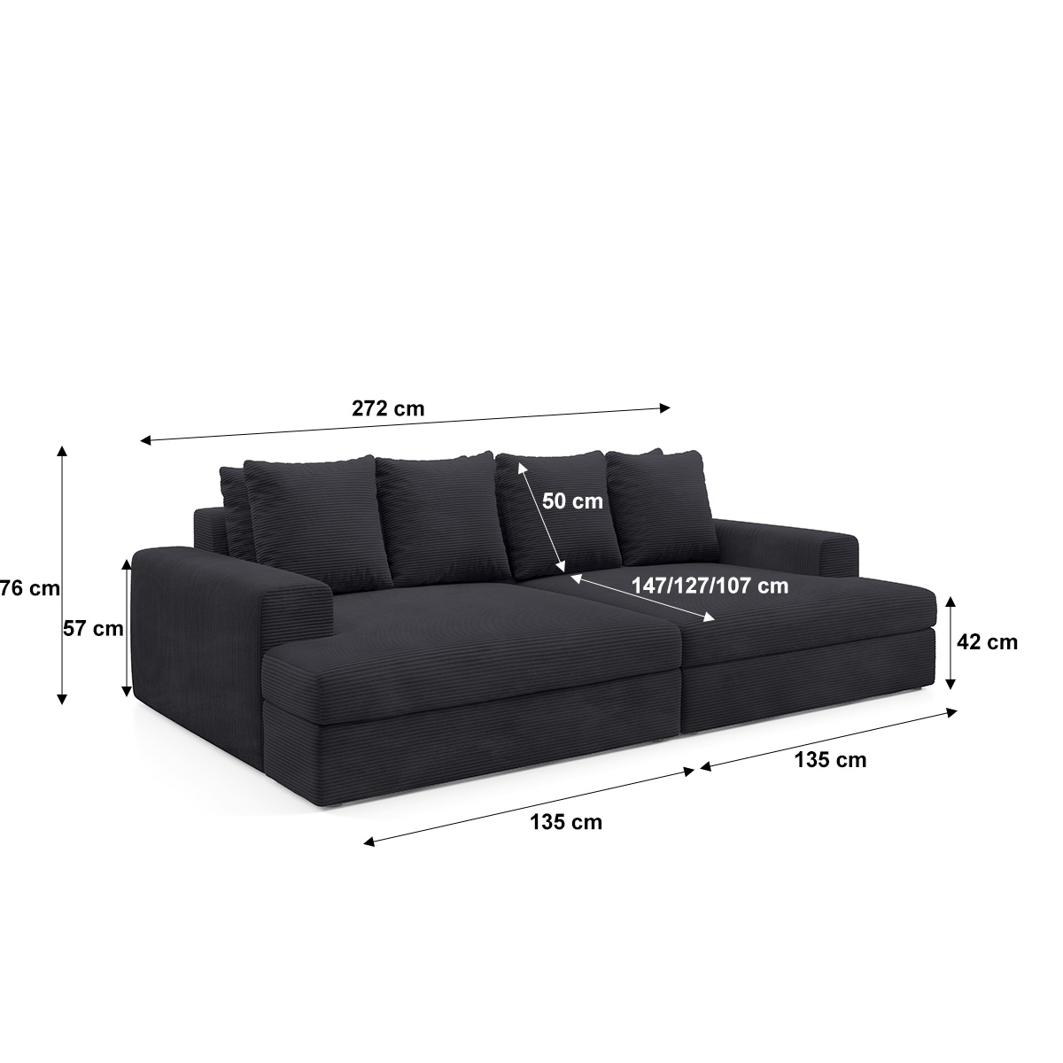 Petits-Meubles_Canapé_droit_3_places_assise_profonde_Paola_Noir_8