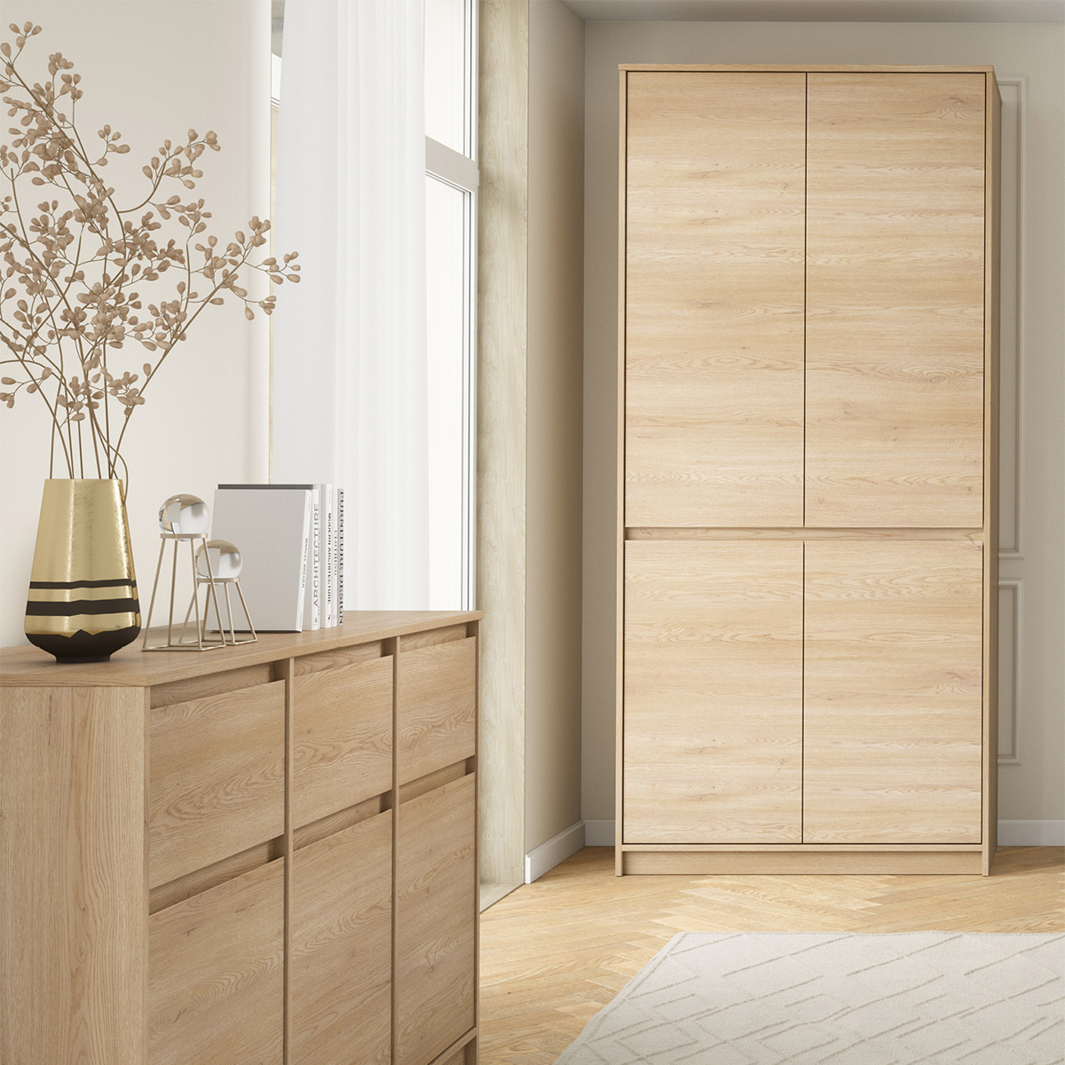 Beck_bois_armoire_4portes_4