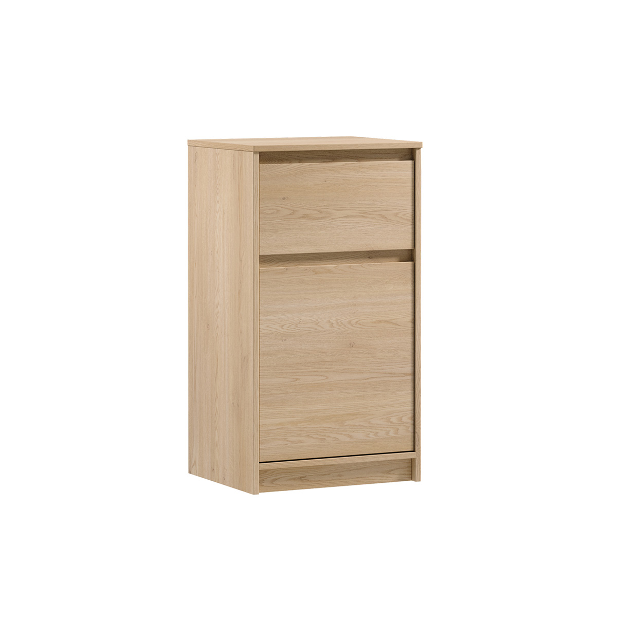Chevet haut 1 porte 1 tiroir Beck Bois