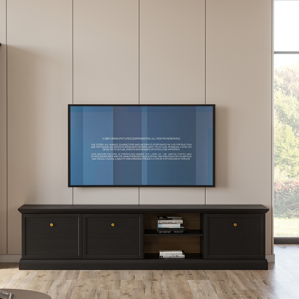 Toja_bois_anthracite_meuble_TV_3portes_2