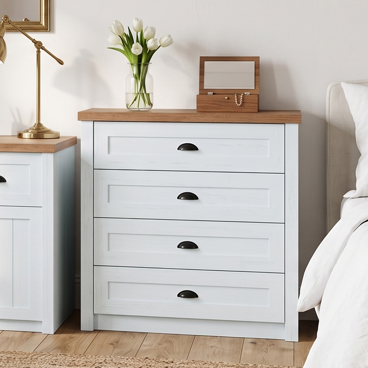 Leandre_blanc_bois_commode_4tiroirs_2