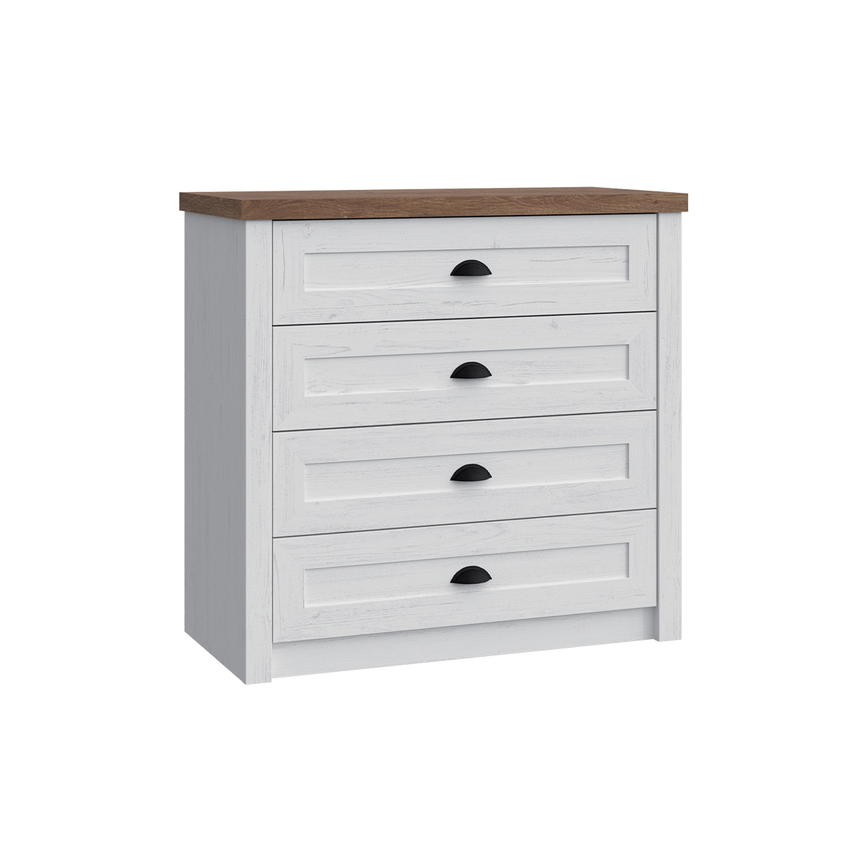 Leandre_blanc_bois_commode_4tiroirs_1