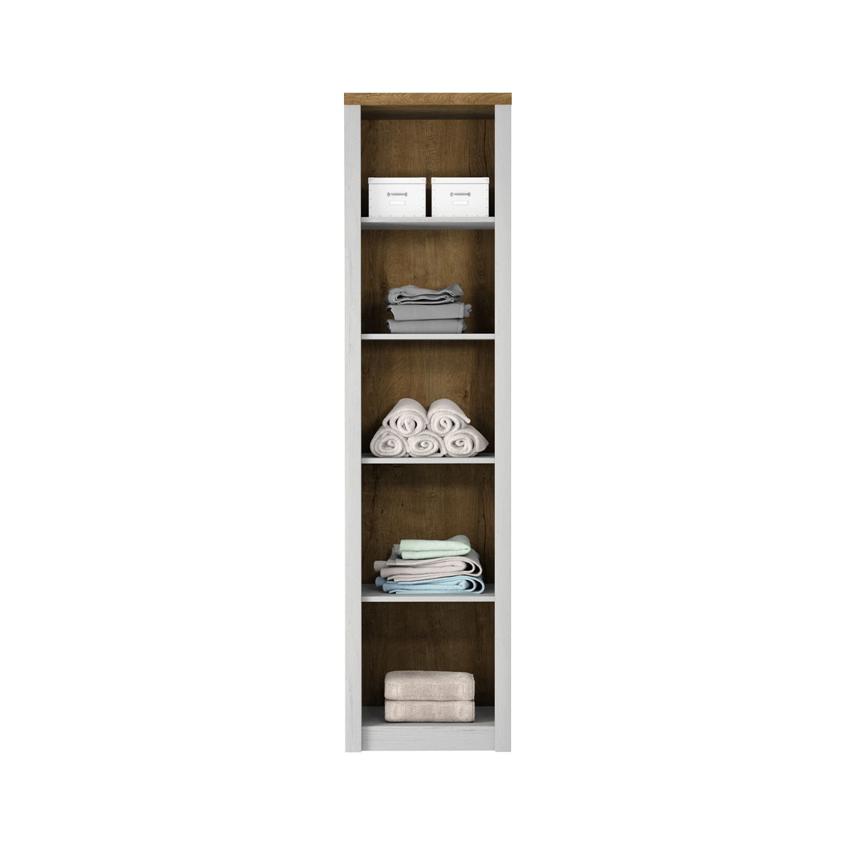Leandre_blanc_bois_armoire_1porte_3