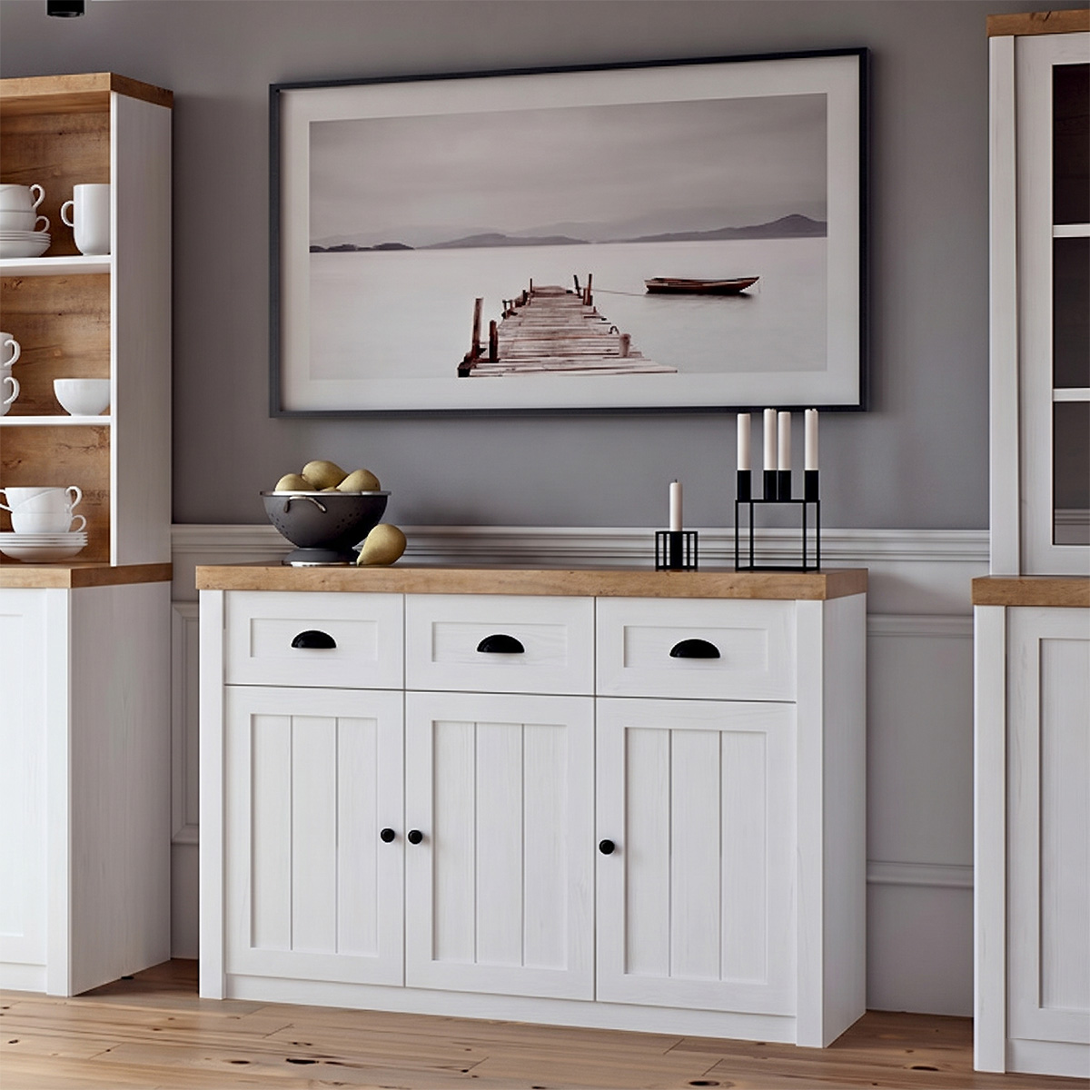 Leandre_blanc_bois_buffet_3portes_3tiroirs_2