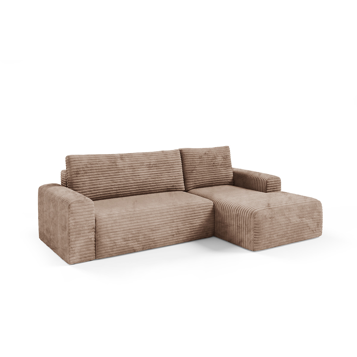Petits-Meubles_Canapé_dangle_droit_convertible_3_places_avec_coffre_Romeo_Marron_clair_2