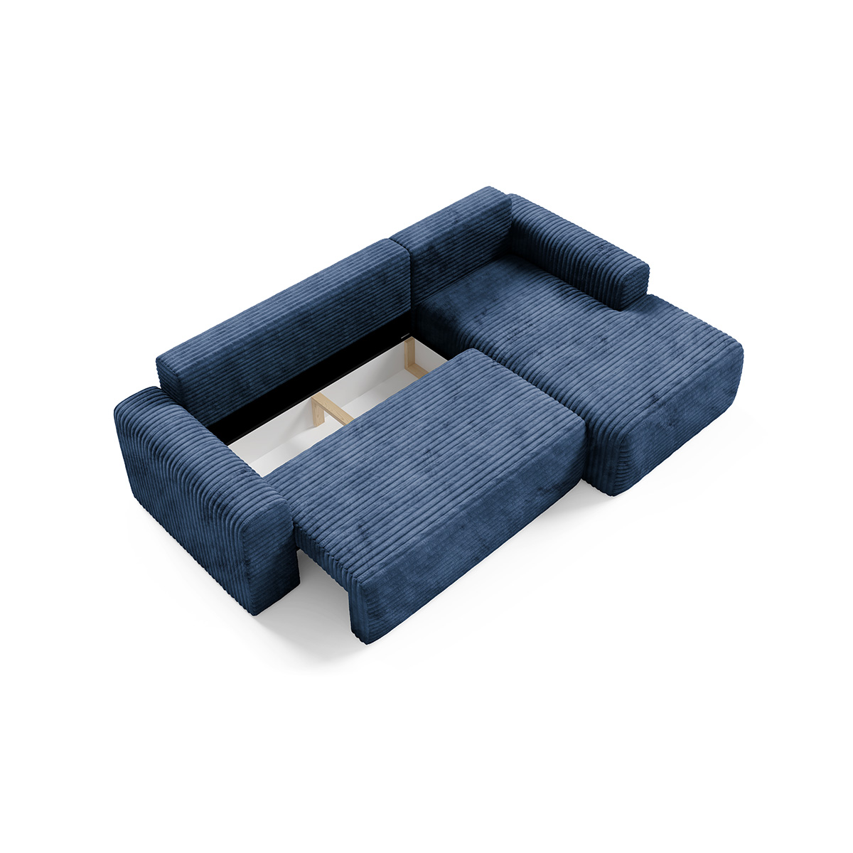 Petits-Meubles_Canapé_dangle_droit_convertible_3_places_avec_coffre_Romeo_Bleu_foncé_6