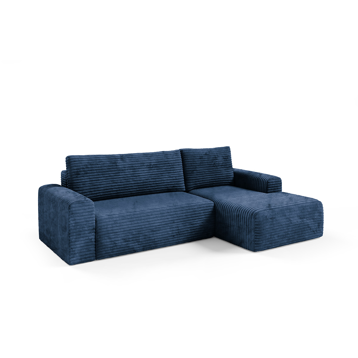 Petits-Meubles_Canapé_dangle_droit_convertible_3_places_avec_coffre_Romeo_Bleu_foncé_2