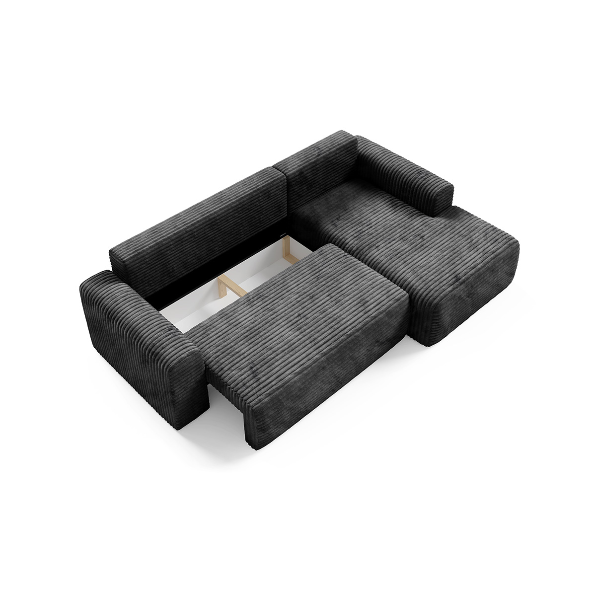 Petits-Meubles_Canapé_dangle_droit_convertible_3_places_avec_coffre_Romeo_Noir_6