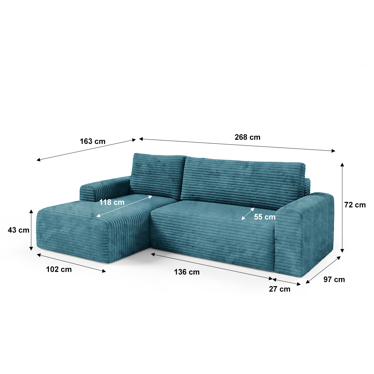 Petits-Meubles_Canapé_dangle_gauche_convertible_3_places_avec_coffre_Romeo_Bleu_8