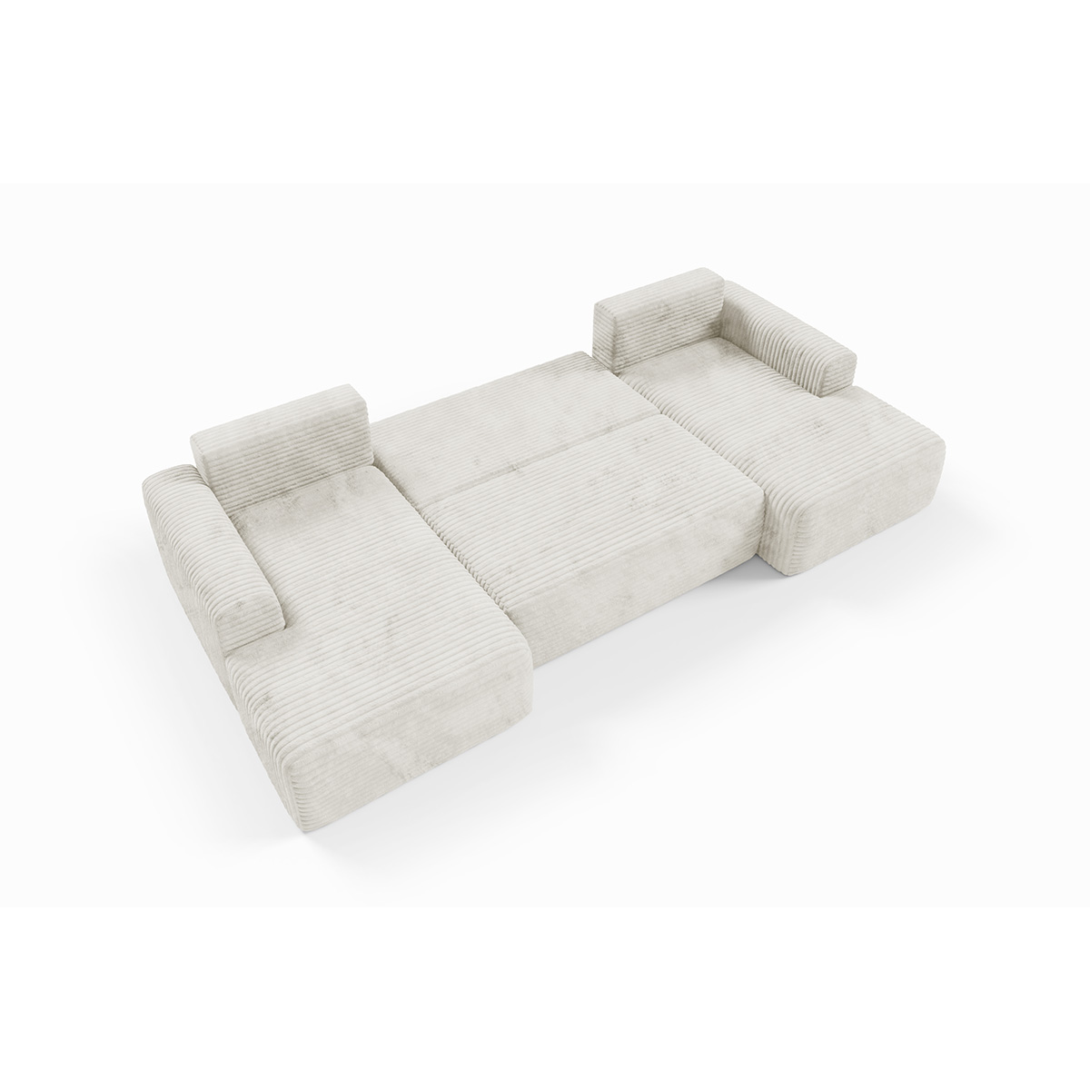 Petits-Meubles_Canapé_en_U_5_places_convertible_avec_coffre_Romeo_Blanc_cassé_7