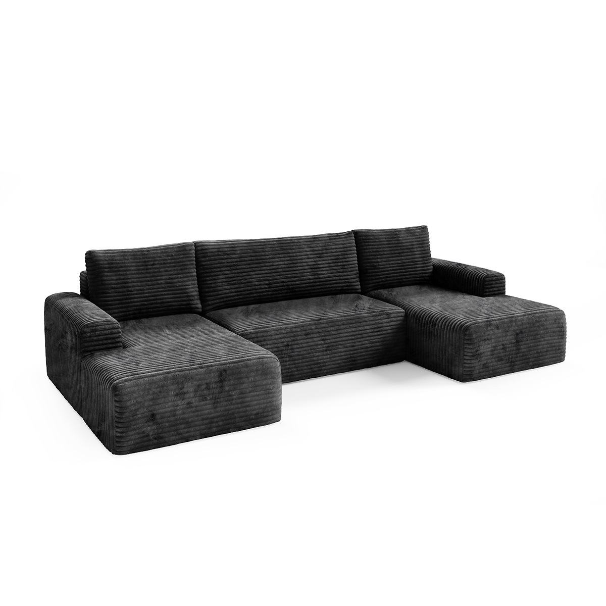 Petits-Meubles_Canapé_en_U_5_places_convertible_avec_coffre_Romeo_Noir_2