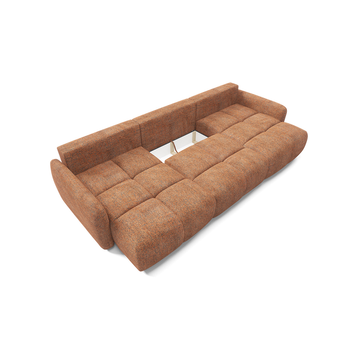 Petits-Meubles_Canapé_en_U_5_places_convertible_avec_coffre_Vittoria_Orange_6
