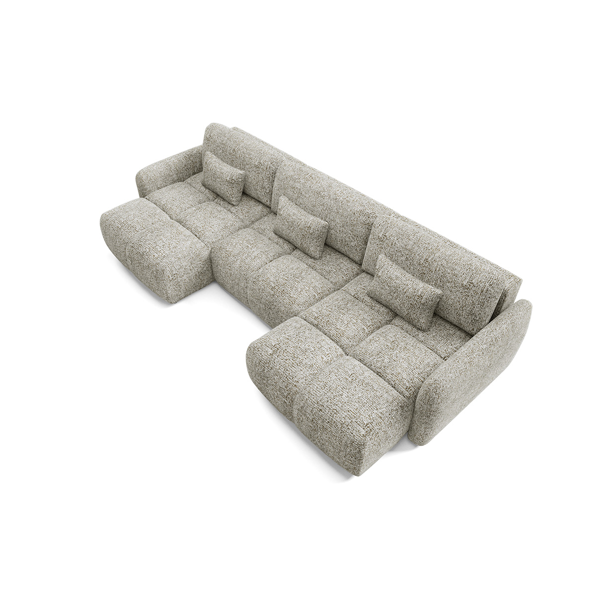Petits-Meubles_Canapé_en_U_5_places_convertible_avec_coffre_Vittoria_Gris_chiné_4