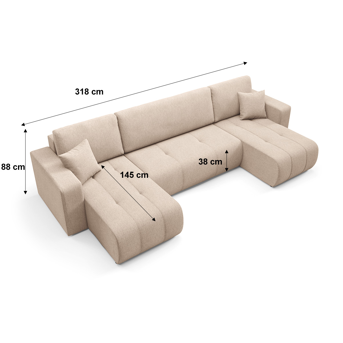 Petits-Meubles_Canapé_en_U_5_places_convertible_avec_coffre_Vasco_Beige_9