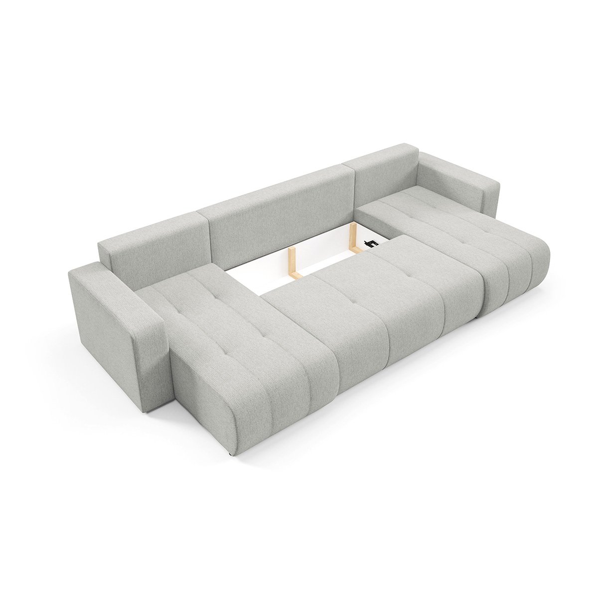 Petits-Meubles_Canapé_en_U_5_places_convertible_avec_coffre_Vasco_Gris_clair_6