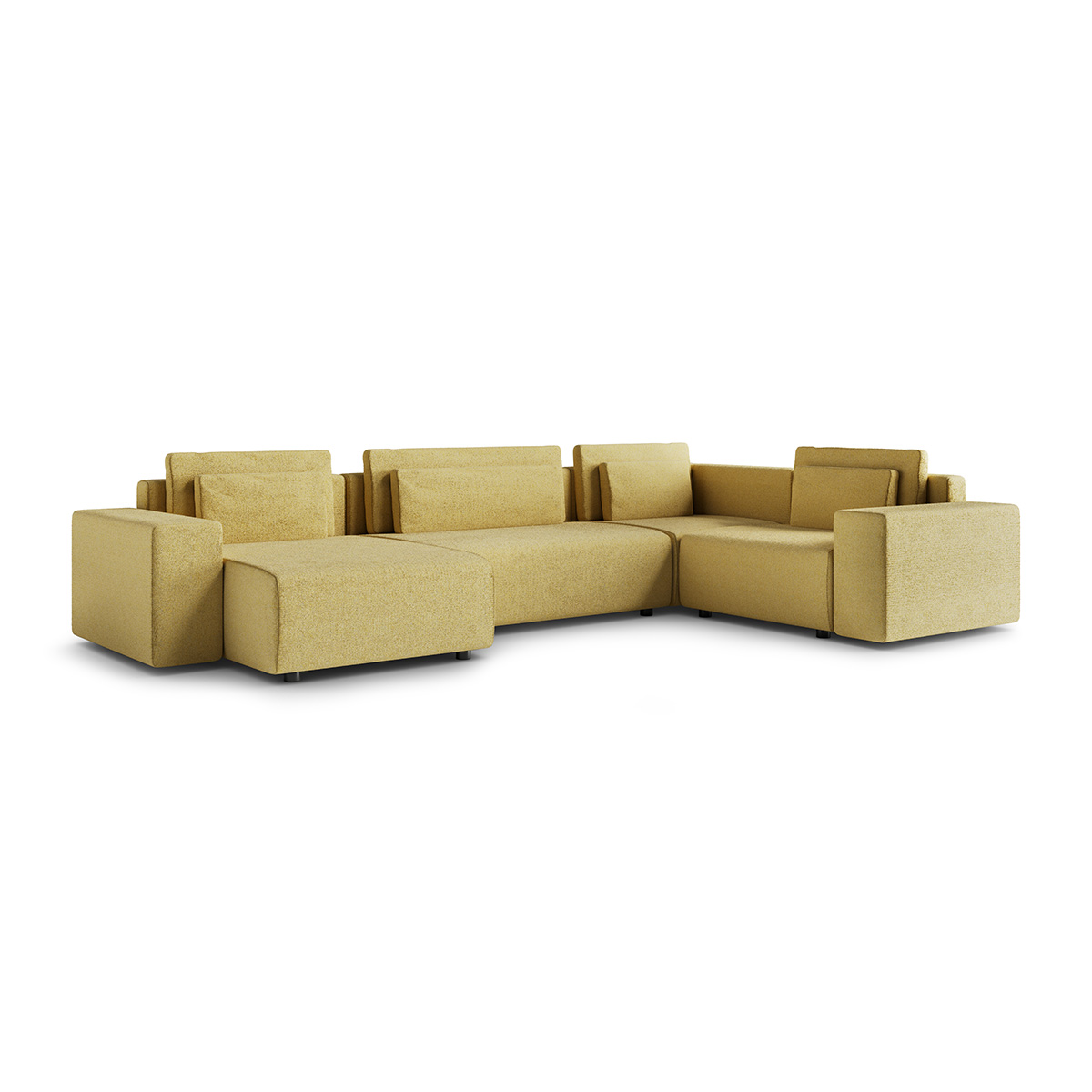 Petits-Meubles_Canapé_en_U_5_places_angle_droit_convertible_avec_coffre_Lorenzo_Jaune_2
