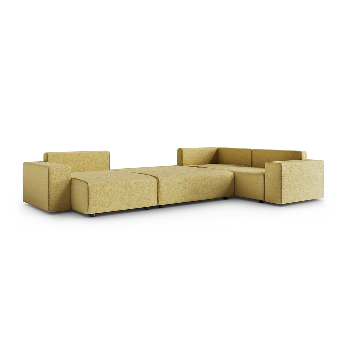 Petits-Meubles_Canapé_en_U_5_places_angle_droit_convertible_avec_coffre_Lorenzo_Jaune_4