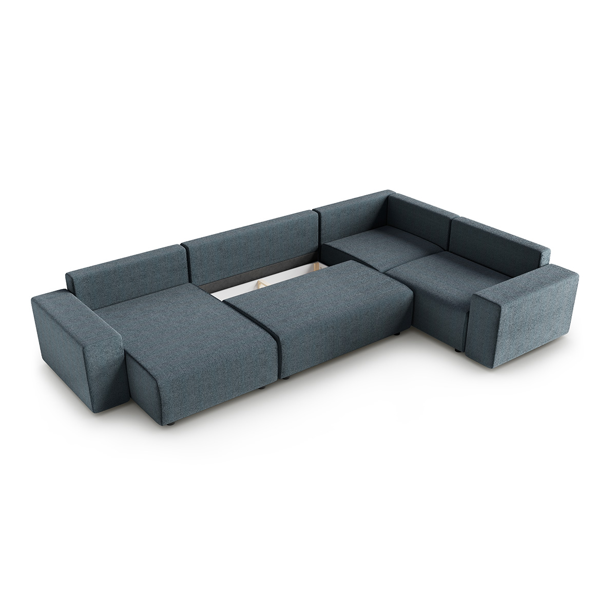 Petits-Meubles_Canapé_en_U_5_places_angle_droit_convertible_avec_coffre_Lorenzo_Gris_foncé_3