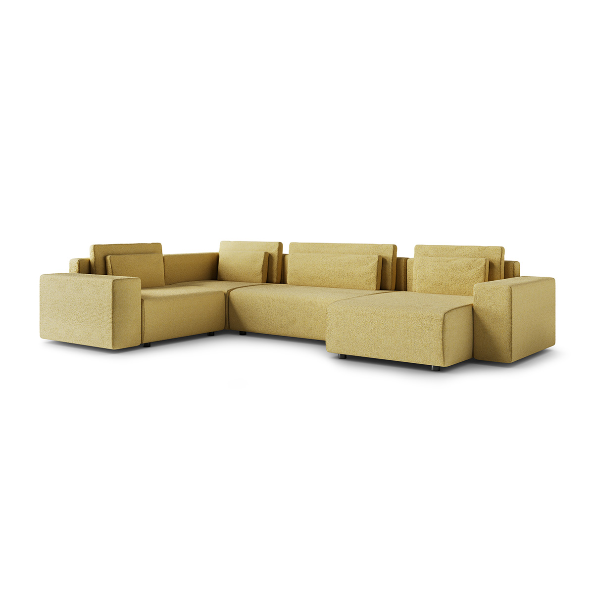 Petits-Meubles_Canapé_en_U_5_places_angle_gauche_convertible_avec_coffre_Lorenzo_Jaune_2