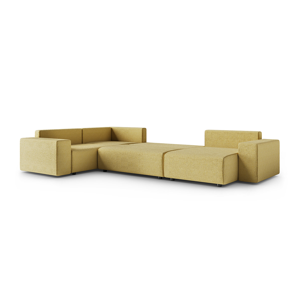 Petits-Meubles_Canapé_en_U_5_places_angle_gauche_convertible_avec_coffre_Lorenzo_Jaune_4